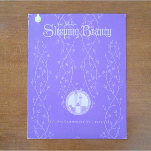 Walt Disney's Sleeping Beauty Exclusive Commemorative Disney Store Lithograph - Picture 3 of 4